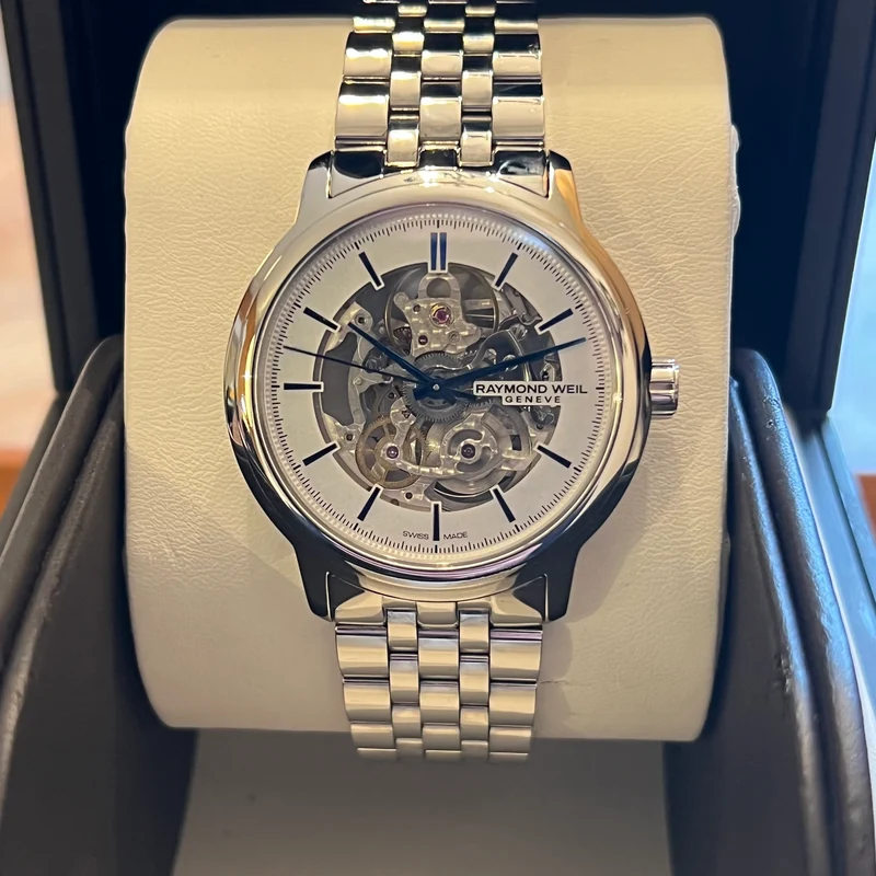 Raymond Weil Ensemble complet Maestro Skeleton 2215-ST-65001