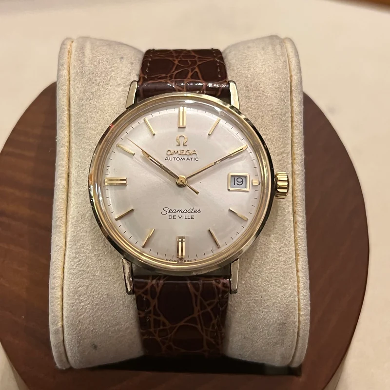 Omega Seamaster De Ville Vintage Plaqué Or 166.020
