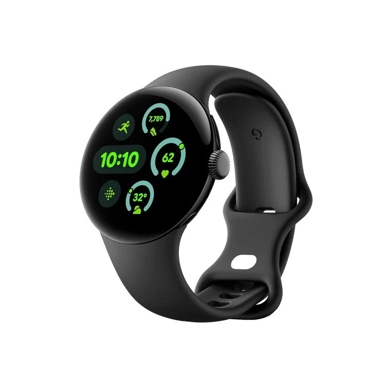 Google Pixel Watch 3 Bluetooth 45mm Matte Black [~Refurbished: Excellent]