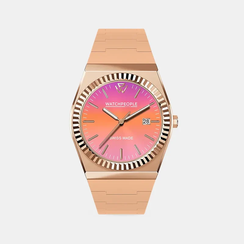 Montre WATCH PEOPLE Femme WP1 en Silicone Orange 700369