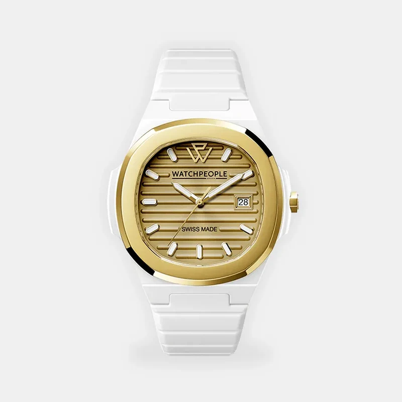 Montre WATCH PEOPLE Homme WP7 en Silicone Blanc 700936