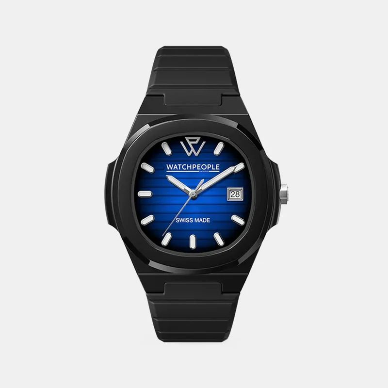 Montre WATCH PEOPLE Homme WP7 en Silicone Noir 700935