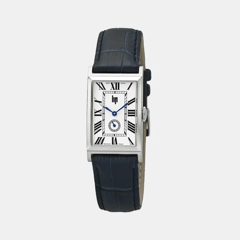 Montre LIP Homme Churchill en Cuir Noir 671938