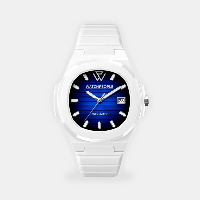 Montre WATCH PEOPLE Homme WP7 en Silicone Blanc 700933