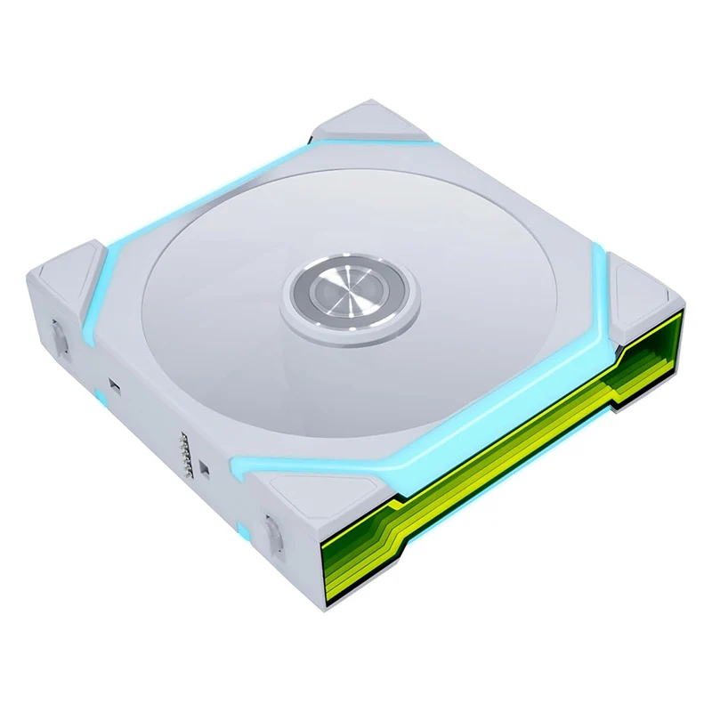 Lian Li Uni Fan SL Flex 120mm ARGB Fan - White (12SL1F1W)