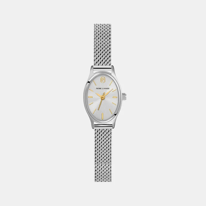 Montre PIERRE LANNIER Femme OVALIA en Acier Milanais 074M621