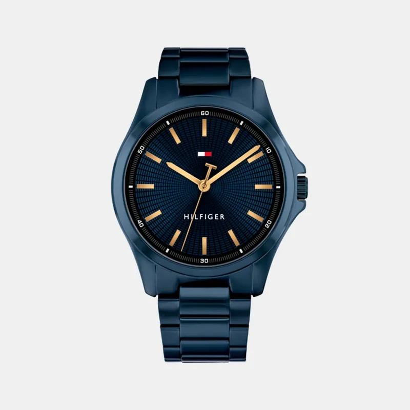 Montre TOMMY HILFIGER Homme Bruce en Acier Bleu 1710742
