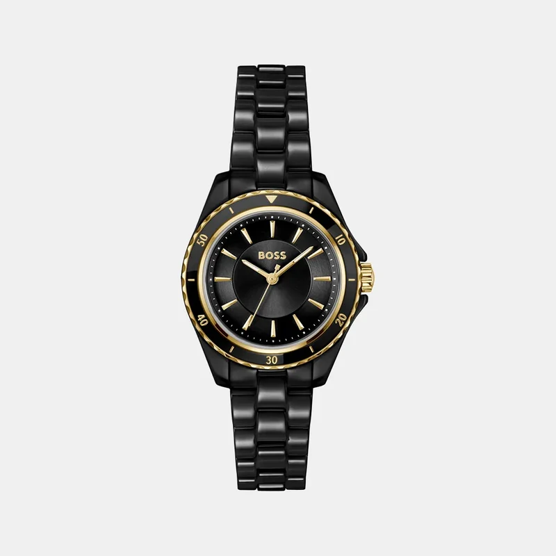 Montre BOSS Femme Sage Aqua en Céramique Noir 1502851