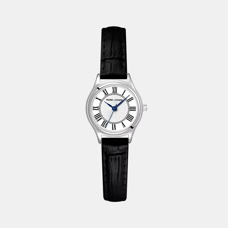 Montre PIERRE LANNIER Femme PYA en Cuir Noir 020L603