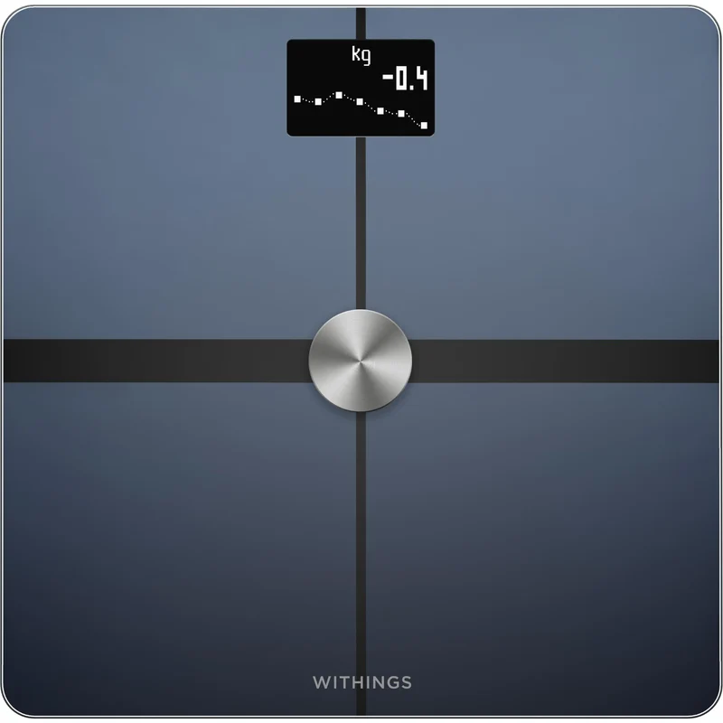 Withings Body + Body Composition Wi-Fi Scale (Black)