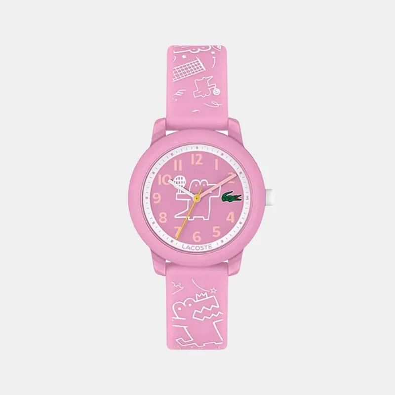 Montre LACOSTE Junior 12.12 en Silicone Rose 2030058