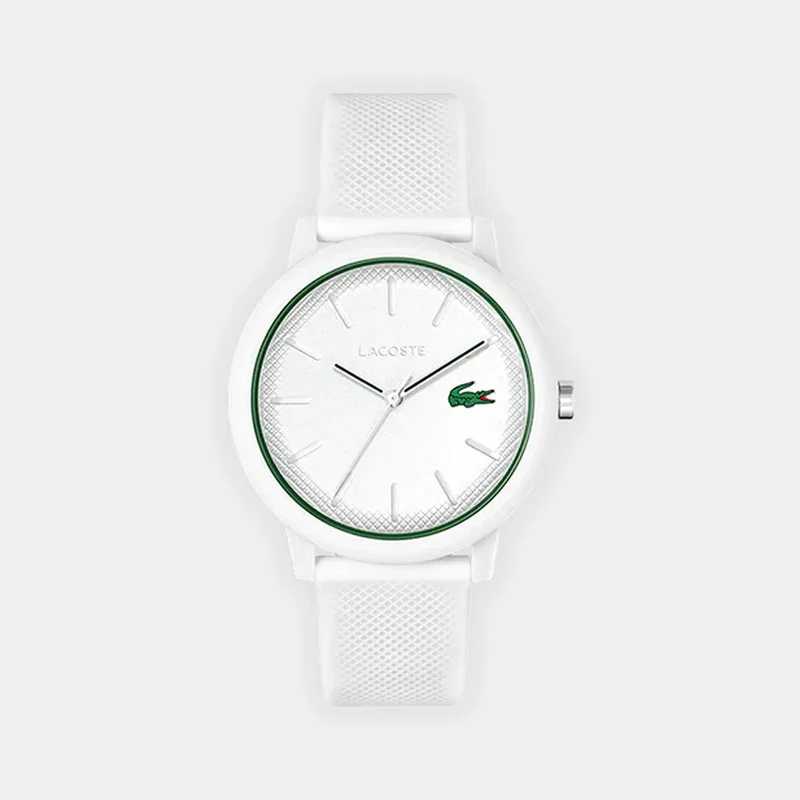 Montre LACOSTE Homme 12.12 en Silicone Blanc 2011169