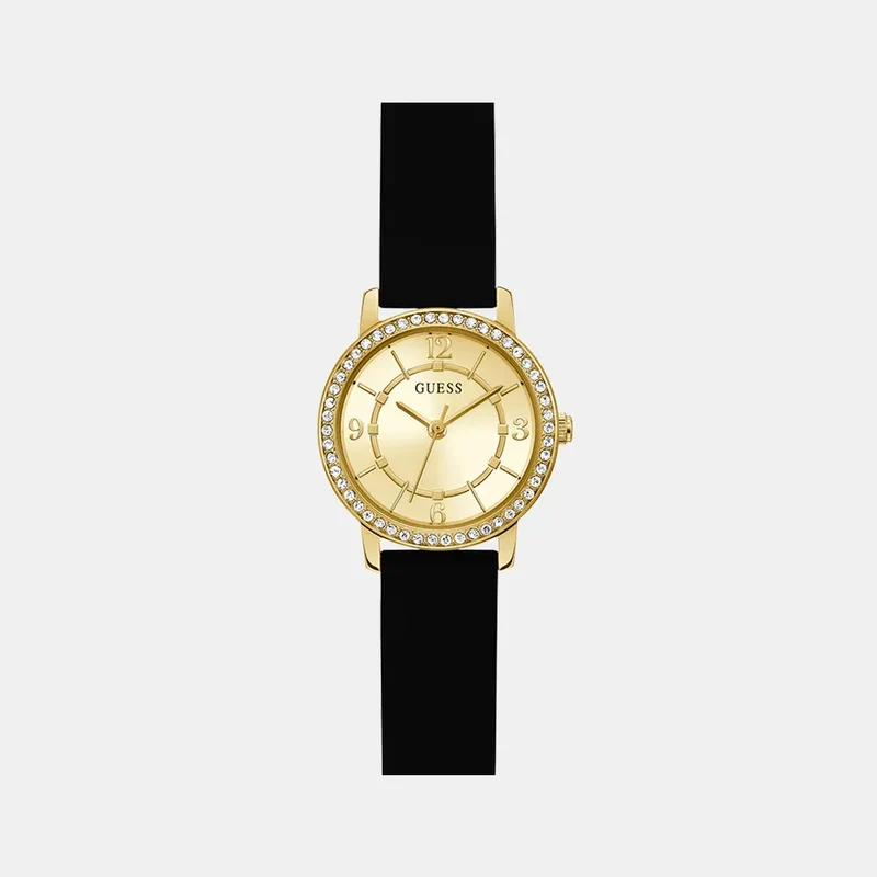 Montre GUESS Femme Ladies en Cuir Noir GW0469L3