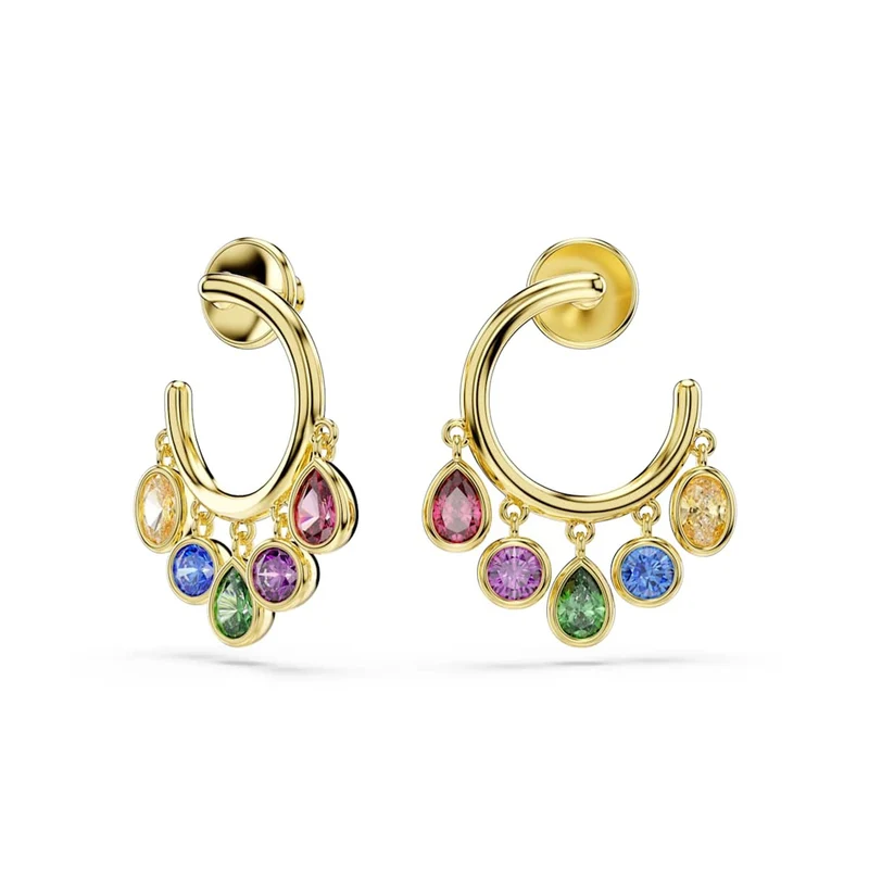 Swarovski Boucles d'oreilles Imber Organic Gold Multicolores 5753263