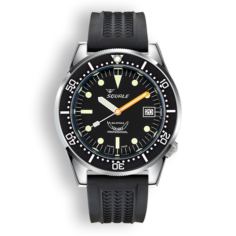 Montre automatique classique en acier Squale 1521 (1521CL.VO)