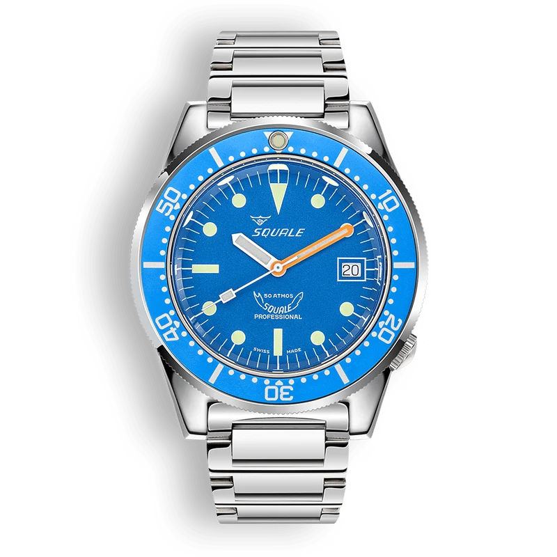 Montre automatique Squale 1521 Ocean en acier (1521OCN.SQ20L)