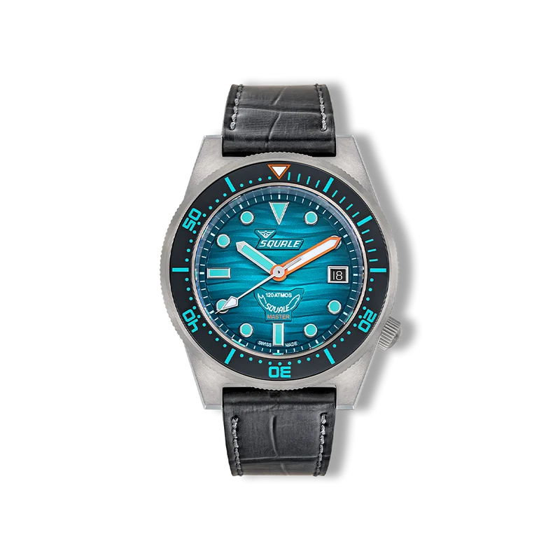 Montre automatique Squale Master Grand Vert en titane MASTIBKGR.RAL