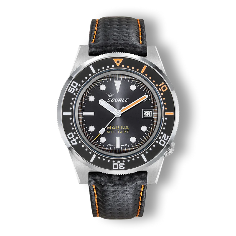 Montre automatique en acier Squale 1521 Marina Militare 1521MARINA.MIBK
