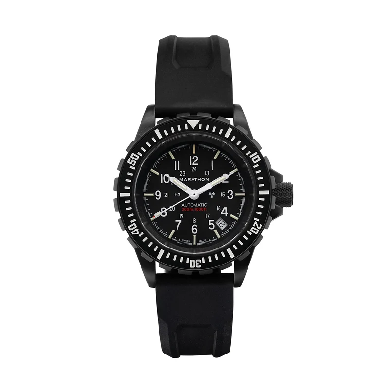 Montre Marathon 41 mm Anthracite Grande Montre de Plongée Automatique (GSAR)