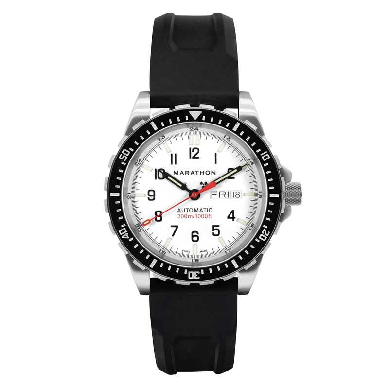 Montre Marathon 46 mm Édition Arctique Jumbo Jour/Date Automatique (JDD)