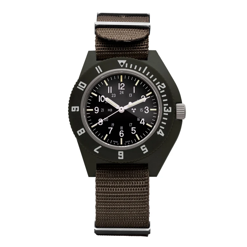 Montre Marathon 41 mm Vert Sauge Pilot's Navigator
