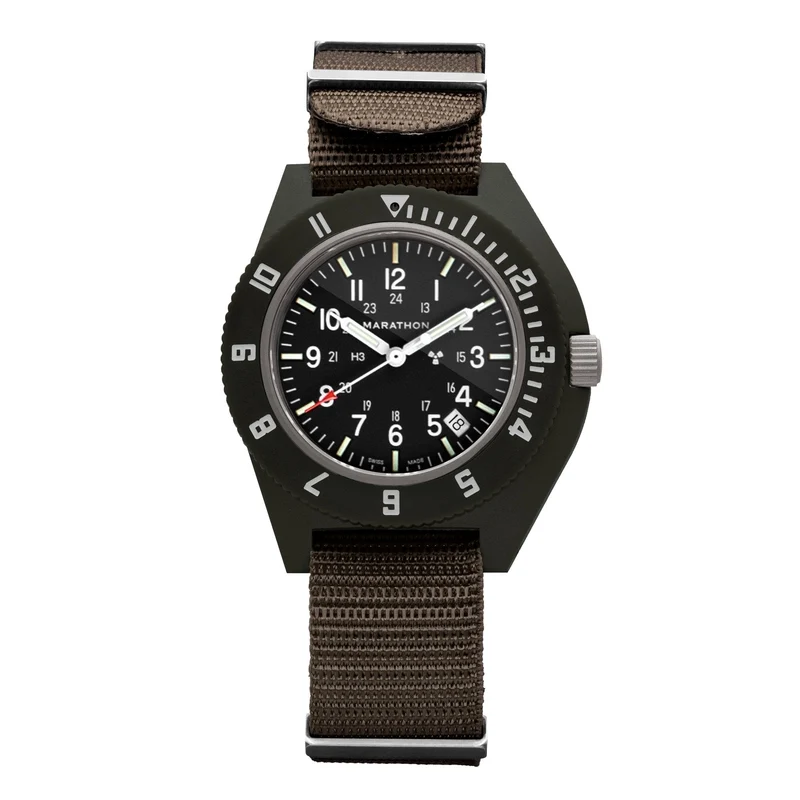 Montre Marathon 41 mm Sage Green Pilot's Navigator avec date