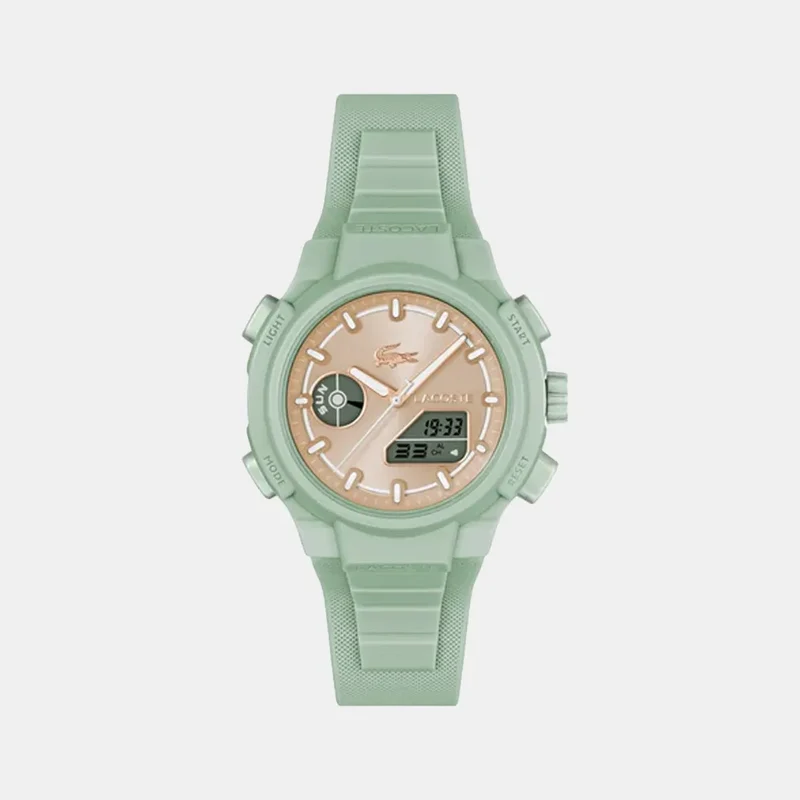 Montre LACOSTE Femme LC33 en Silicone Vert 2001433