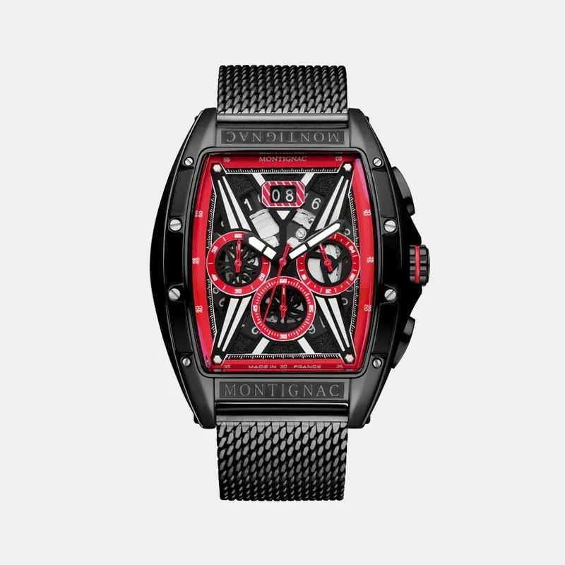 Montre MONTIGNAC Paladin Homme Chronographe en Acier MOW1214