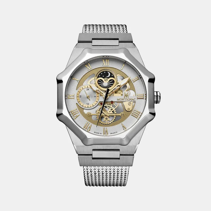 Montre MONTIGNAC Sentinel Homme Multifonction en Acier MOW1209