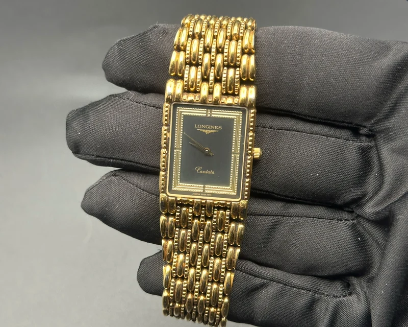 Longines cantata black dial