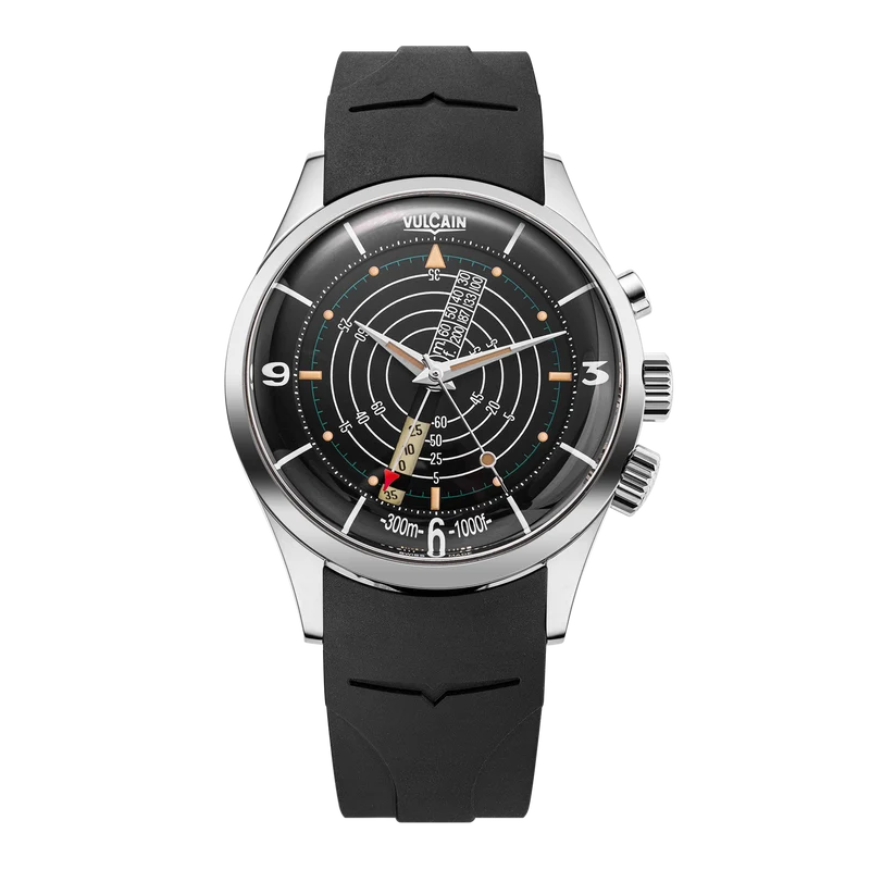 Vulcain Manuel Nautical Heritage - Patine Beige Noir