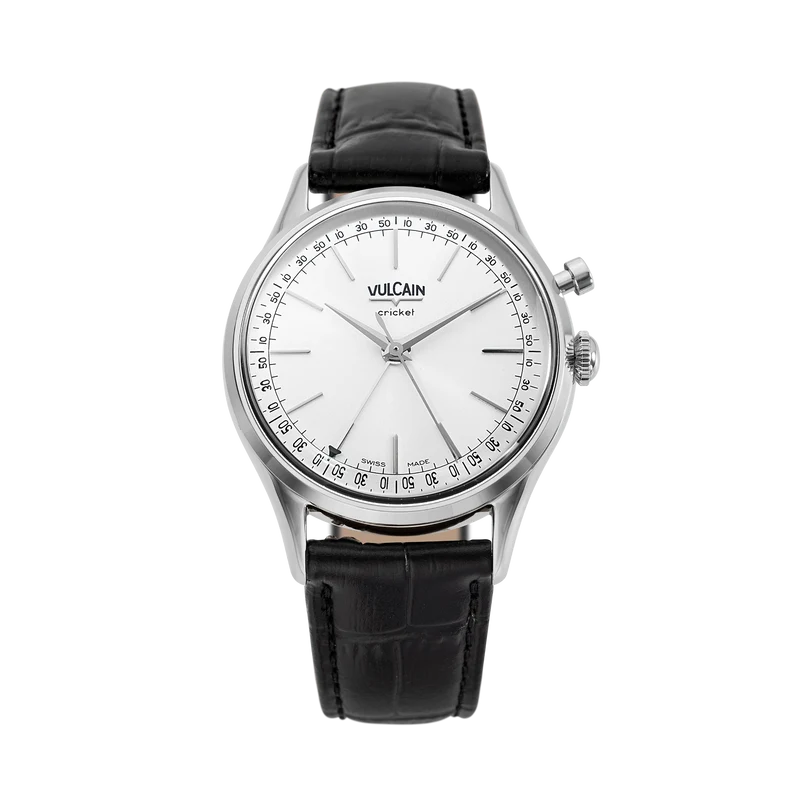 Vulcain Cricket President manuel 39 mm - Argent