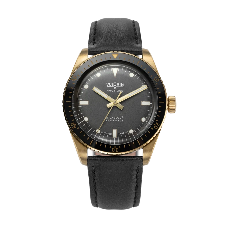 Vulcain Skindiver Nautique Automatique - Bronze & Gris