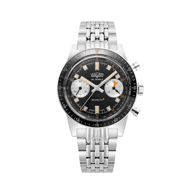 Vulcain Chronographe automatique Skindiver noir