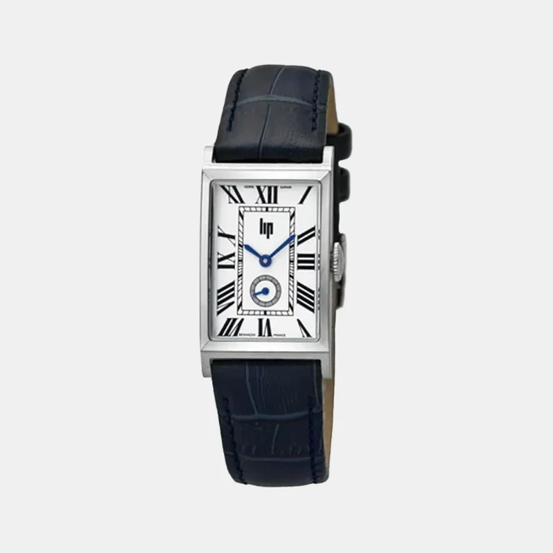 Montre LIP Homme Churchill T18 en Cuir Noir 671937