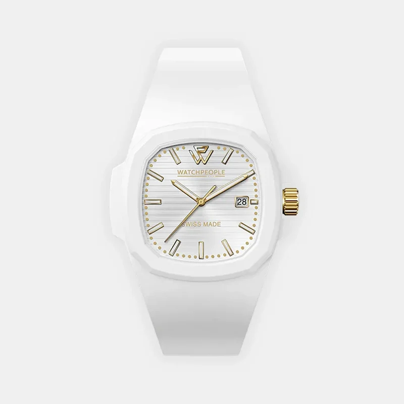 Montre WATCH PEOPLE Homme WP4 en Silicone Blanc 700337