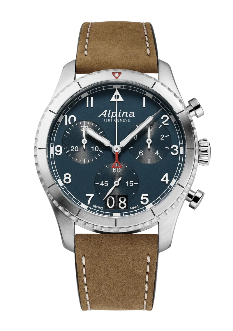 Alpina STARTIMER Pilot Quartz Chronograph Big Date 41mm