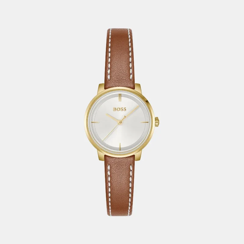 Montre BOSS Femme Lucia en Cuir Marron 1502817