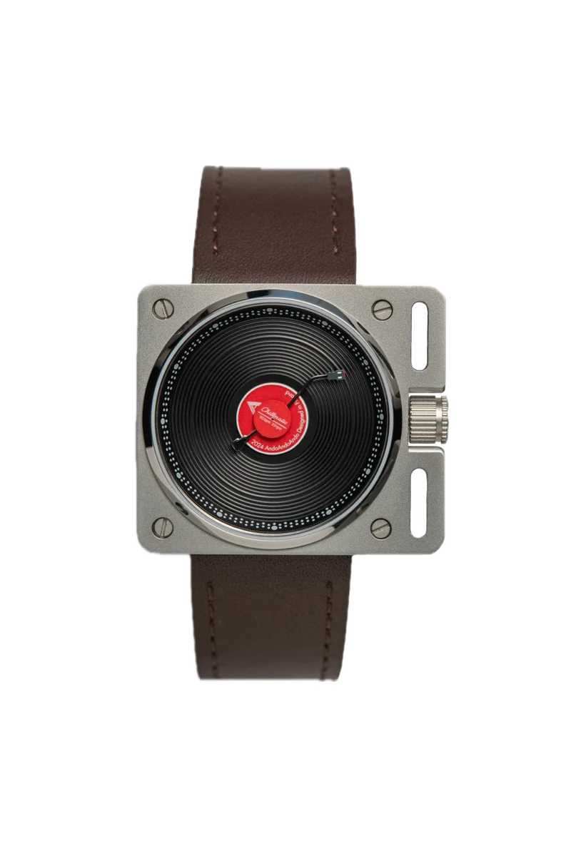 Ando Vinyl Record Automatic Watch