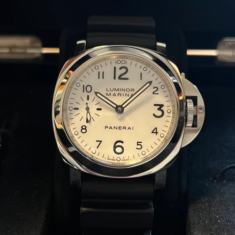 Panerai Luminor Marina à remontage manuel, ensemble complet PAM00113