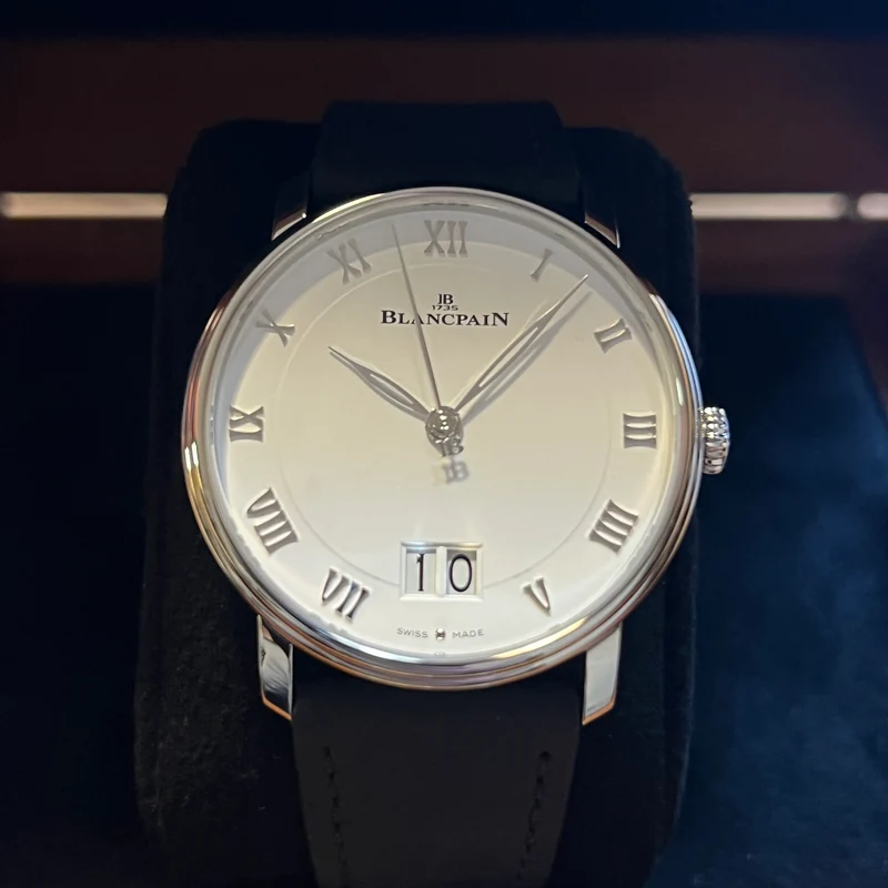 Blancpain Villeret Grande Date Coffret Complet 6669-1127