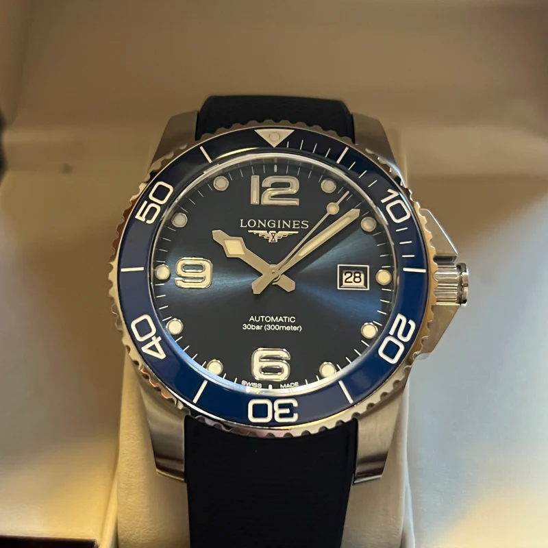 Longines HydroConquest Automatique Cadran Bleu L3.781.4