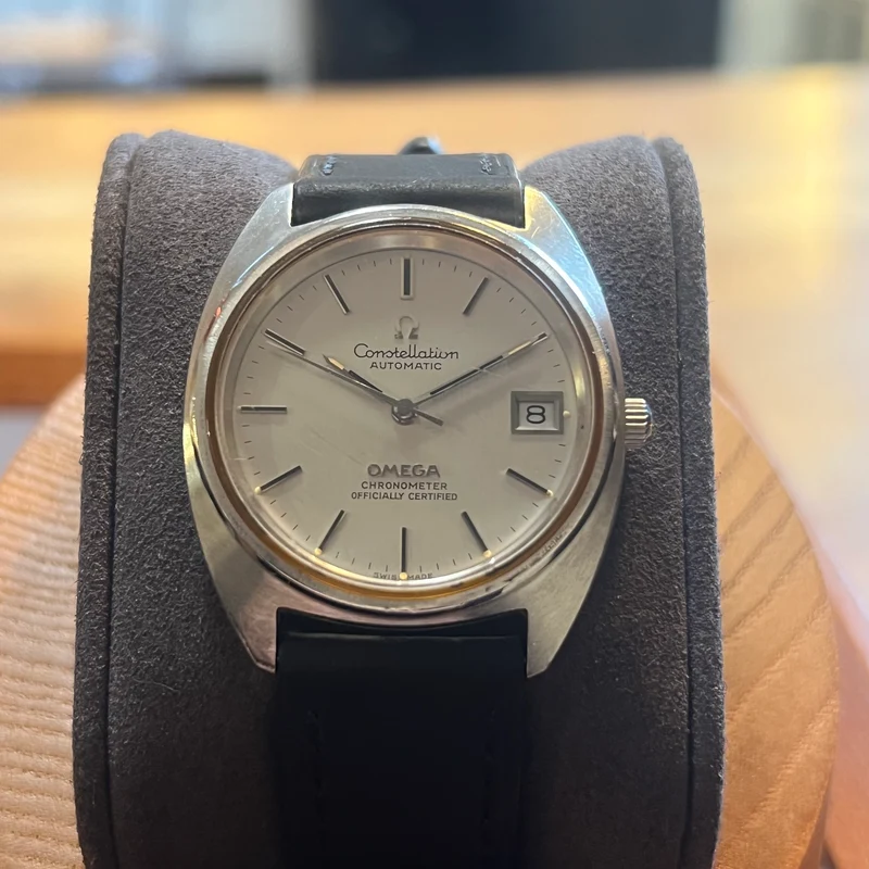 Omega Constellation C-Shape Automatic Date 168.0056