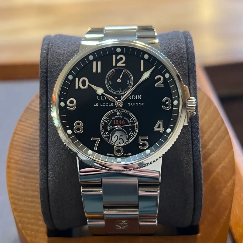 Ulysse Nardin Marine avec 2 bracelets 263-66