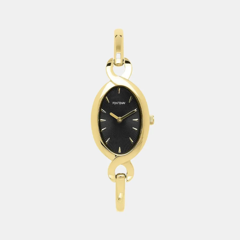Montre FONTENAY Femme Rose en Acier Doré FPB00104