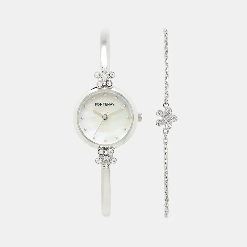Montre FONTENAY Femme Iris Coffret Montre et Bijoux FPA00106SET