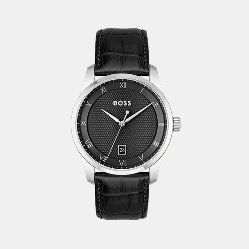 Montre BOSS Homme Business en Cuir Noir 1514122