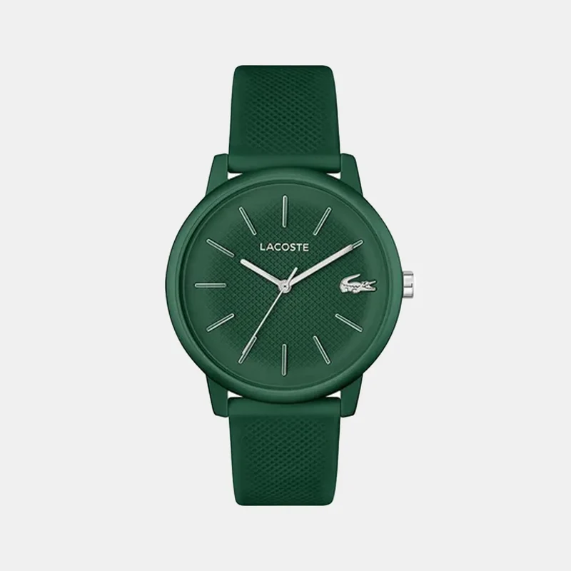 Montre LACOSTE Homme 12.12 en Silicone Vert 2011238
