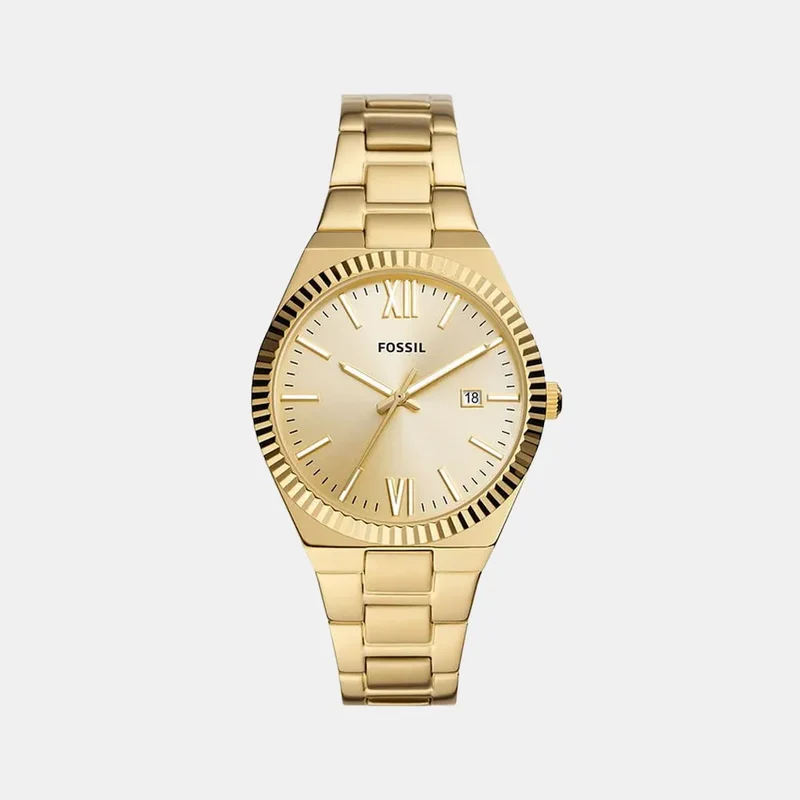 Montre FOSSIL Femme Scarlette en Acier Doré ES5299