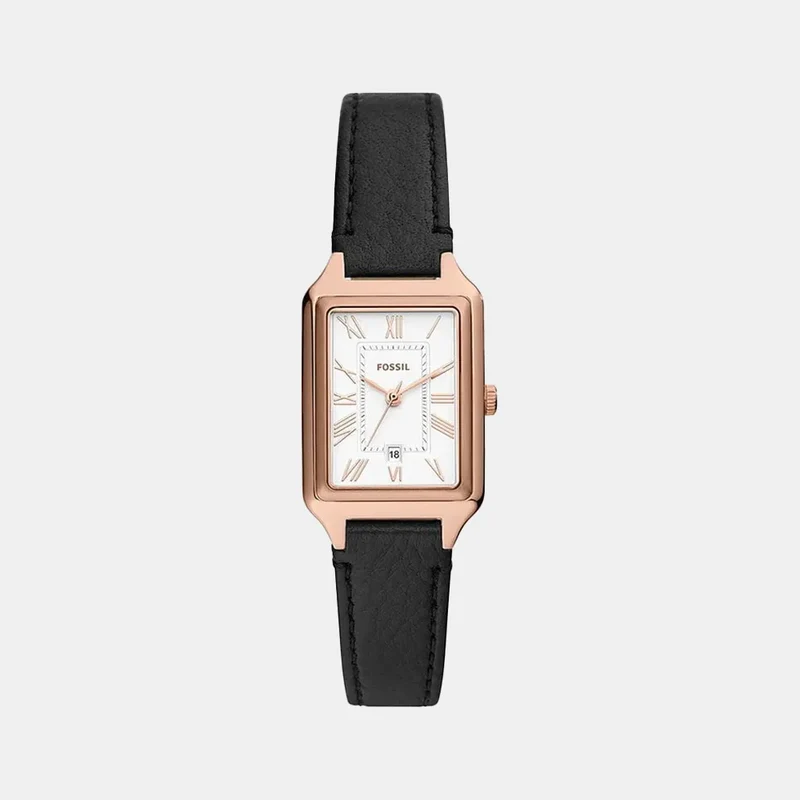 Montre FOSSIL Femme Raquel en Cuir Noir ES5310